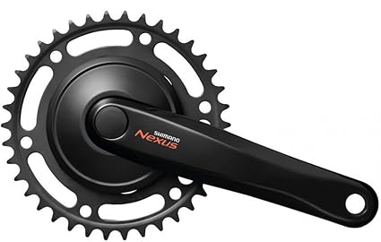 SHIMANO Nexus FC-C6000 Kurbelgarnitur 38 Zähne schwarz 2019 MTB