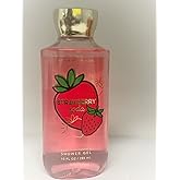 Bath and Body Works Strawberry Soda Shower Gel Body Wash 10 Ounce Full Size