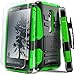 Droid MAXX 2 Case, Evocel [Generation Series] Belt Clip Holster, Kickstand, HD Screen Protector, Dual Layer for Droid MAXX 2 (Model No XT1565) / Moto X Play (2015 Release), Green