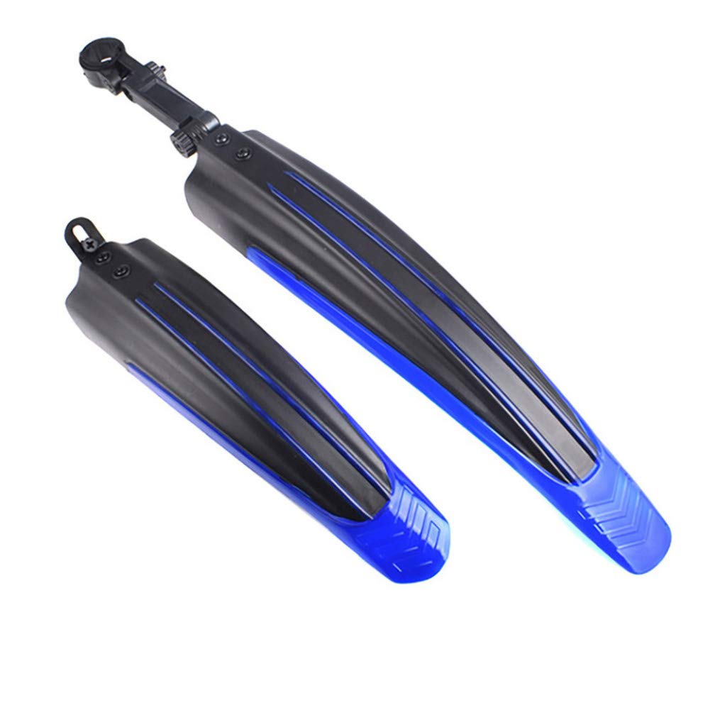 SHELOFT Bike Front Rear Mudguard Set Universal Mountain Bike Fenders for 20/22/24/26 Inch