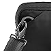 Lewis N. Clark Commuter + Messenger Bag for Women with RFID Blocking Anti-theft Technology & Adjustable Shoulder Strap, Onyx
