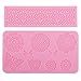 2PCS Lace Silicone Mold Mould Fondant Cake Decoration Baking Bakeware Flower