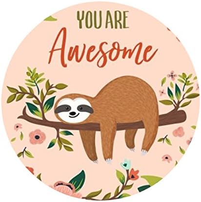 Pop Out Phone Grip and Stand, Expanding Stand Pop Phone Grip Mount Holder Socket for Smartphone, and Tablets (Sloth)
