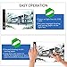 LED Tracing Light Box Elfeland A4 Size Ultra-Thin Painting Light Pad USB Power Cable Dimmable Brightness Portable Artcraft Painting Light Pad for Artists Drawing Sketching Animation Designing