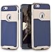 iPhone 6 Plus Case, CellEver [AeroPro Defense Series] Slim Premium Shock-Absorbing TPU Case for Apple iPhone 6 Plus / 6S Plus (5.5 inch) - Navy Blue
