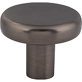 1-1/4" Diameter Brushed Pewter Gibson Cabinet Knob