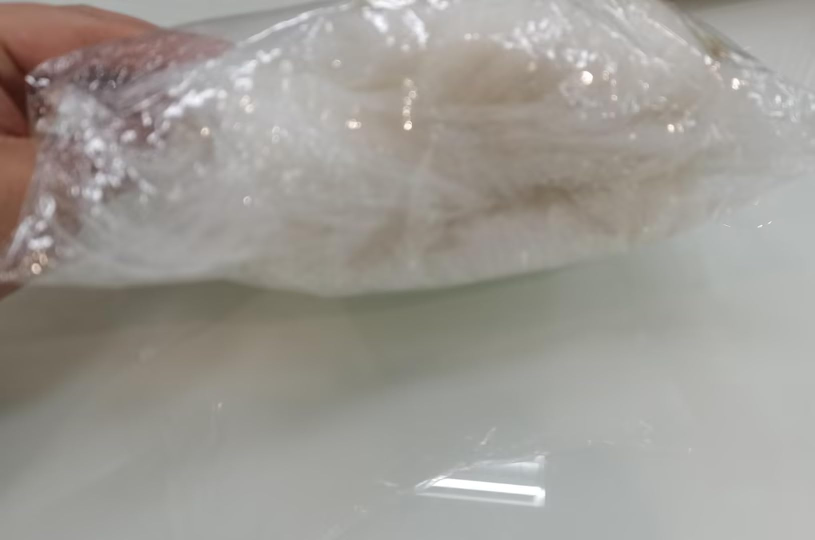 Lusofie Shaggy Plush Faux Fur Fabric Precut Strips 2x60inch White Fur Fluffy Fuzzy Craft Fur for Gnomes Beard Santa Claus Hair Dwarf Cosplay Costume DIY Craft Christmas Decoration