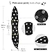 30pcs Hair Rollers - HailiCare Foam Hair Roller for Hair DIY - Flexible Soft Pillow Curlers - No Heat for Women & Kids (Black)