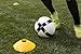 Kwik Goal Small Disc Cone, Pack of 25 (White)