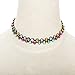 12PC Choker Rainbow Charm Stretch Gothic Tattoo Henna Necklace