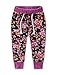 Baby Girls Floral Hoodie+ Floral Pant Set Leggings 2 Piece Outfits for 6M-3Y (12-18Months, Purple-red)