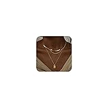 Kyerlyn layered gold necklaces for
