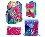 Rock-N-Troll 5pc Dreamworks Trolls Backpack Value Set