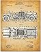 Firetruck - 11x14 Unframed Patent Print - Makes a Great Gift Under $15 for Firefighters