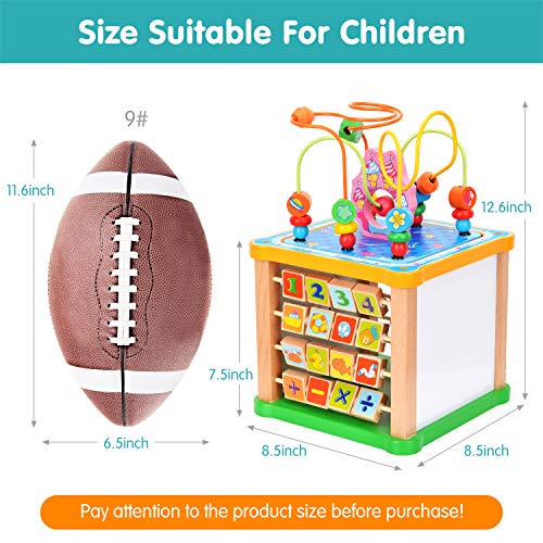 image for Victostar Activity Cube, 7 in 1 Bead Maze Multipurpose Educational Toy