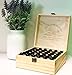 Essential Oils Wooden Box - Quality Storage Case For Aromatherapy (Holds 36)