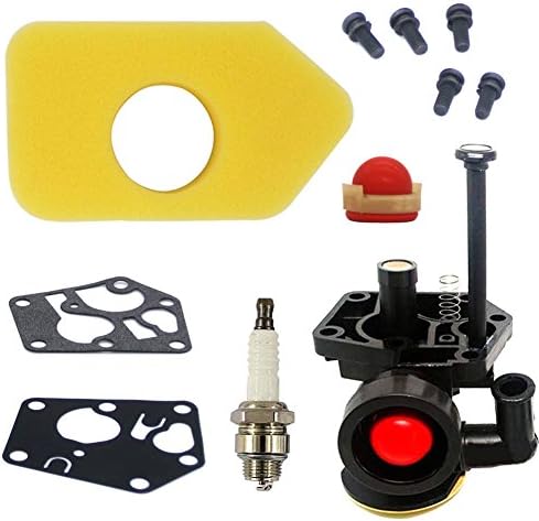 FitBest Carburetor with Air Filter Spark Plug for Briggs & Stratton 795477 794147 699660 498811 795469 Carb