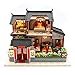 Per Miniature Dollhouse Kit Decorations with Lights and Furniture DIY House Craft Kits DIY Small House Model Puzzle Building Model Assembling Dollhouses for Adults and Kids