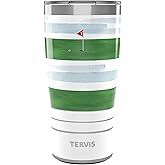Tervis Traveler Golf Sink the Putt Triple Walled Insulated Tumbler Travel Cup Keeps Drinks Cold & Hot, 20oz, Stainless Steel