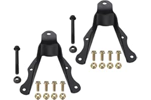 BST BSSP Pair 722-058 Rear Spring Forward Leaf Spring Hanger Kit Compatible with 1980-1996 Ford F-150 F-250 Truck 4WD RWD Lh or Rh Side