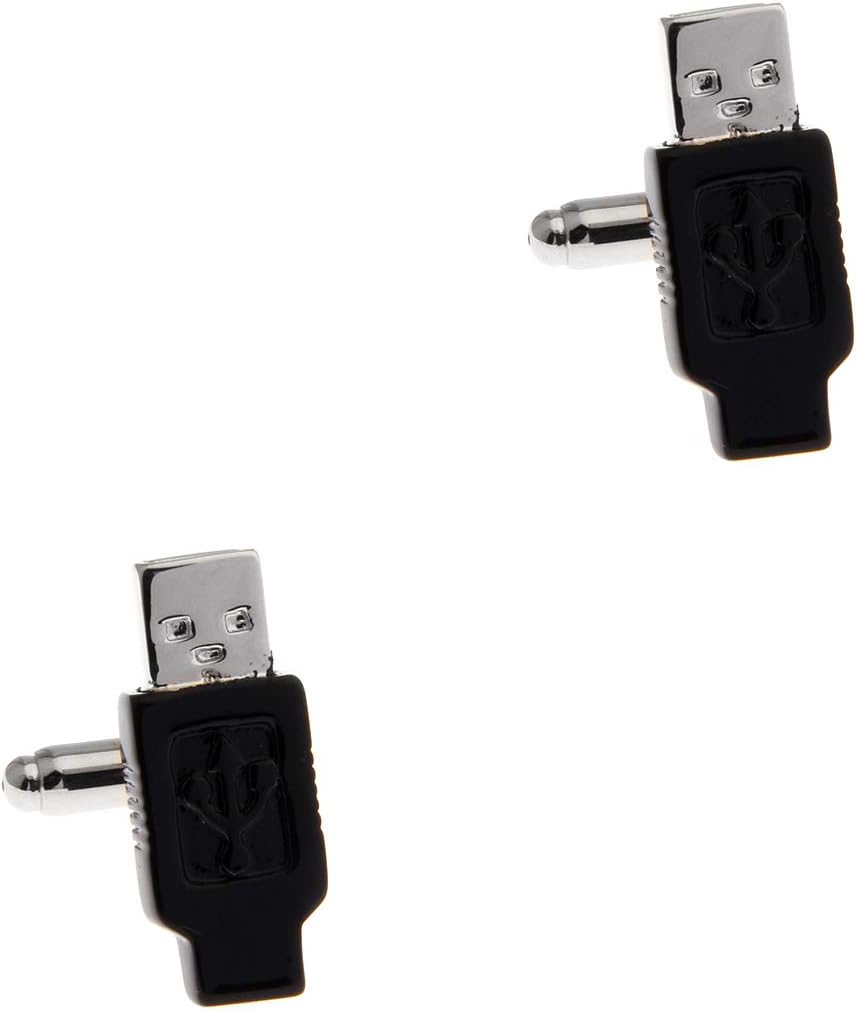 CIFIDET USB Model Cuff Links Fashion Men Shirt Cufflinks with Gift Box