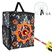 Elongdi Target Pouch with 4 Nail Free Hooks Target Toys, Target Bag Storage Carry Target Equipment Bag for Nerf N-Strike Elite, Mega and Rival Series