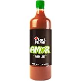 Salsas Castillo Amor Hot Sauce With Lemon Medium, Red, 33oz