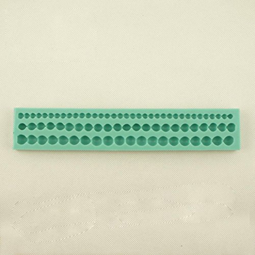 Miklan DIY Bakeware Of Cake Pearl String Paste Bead Clay Mold Fondant Cake Silicone Tool Decor - Thumbnail 2