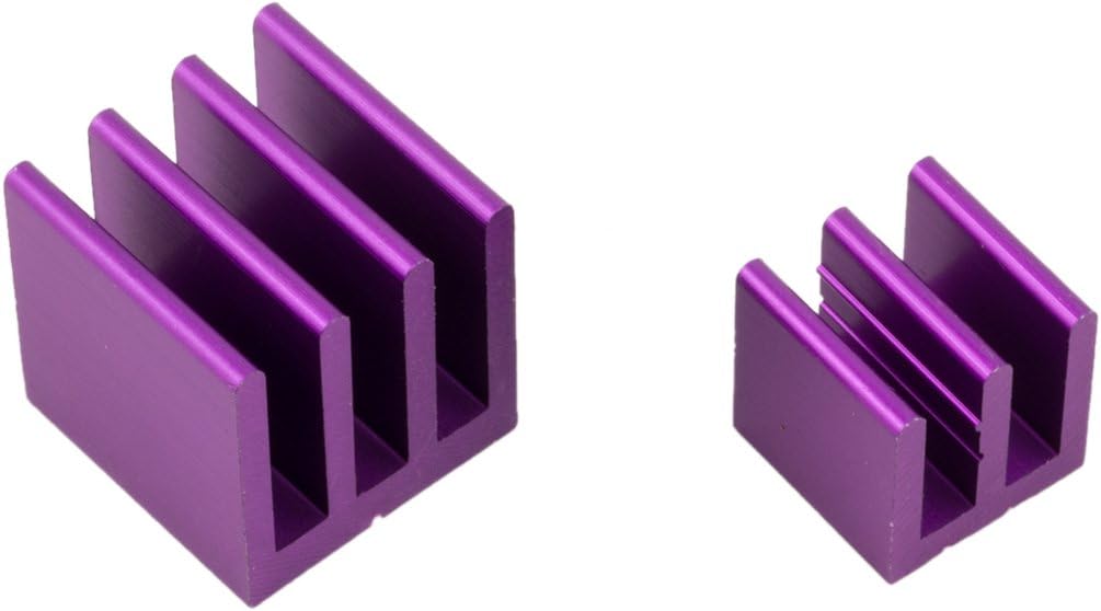 Raspberry Pi Heat Sink Kit - Purple