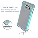Galaxy S6 Edge Case, Jeylly(TM) [Shock Proof] Scratch Absorbing Hybrid Rubber Plastic Impact Defender Rugged Slim Hard Case Cover Shell for Samsung Galaxy S6 Edge S VI Edge G925