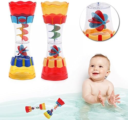 Toddler Kids Baby Boys Plastic Bath Swim Toy Water Whirly Wand Cup Toys Gift A