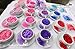 Pinky Pink Shades - 100 Grooming Bands Non Latex Top Knot Bands - Small TPU Elastics for Hair Styling Maltese, Puppiies, Yorkies, Shih-Tzu's (Princess Pink p3)