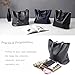 Cadier Womens Designer Purses and Handbags Ladies Tote Bags, Color Maroon