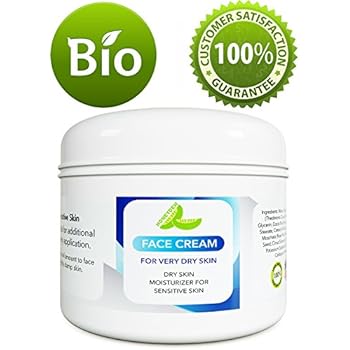 Best Facial Moisturizers for Sensitive Skin - Natural Anti Aging Cream for Women & Men - Anti Wrinkle Eye Cream - Skin Tightening Cream for All Skin Types - Daily Moisturizer Fragrance Free