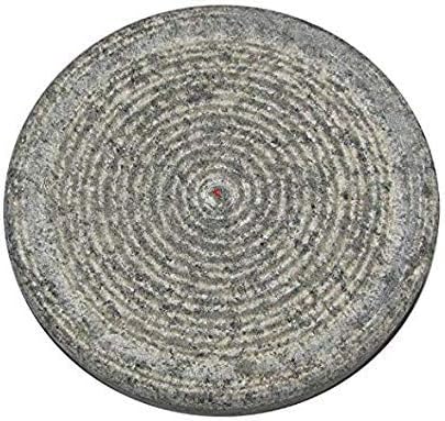 BYGONE's Sandle Wood, Turmeric Grinding/Rubbing Round Stone