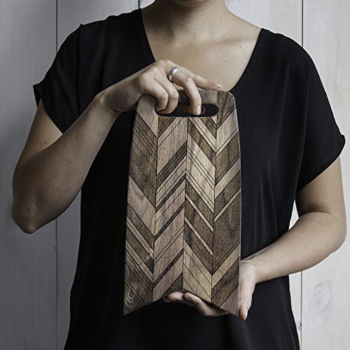 American Hard Walnut Herringbone Flag Cutting Board
