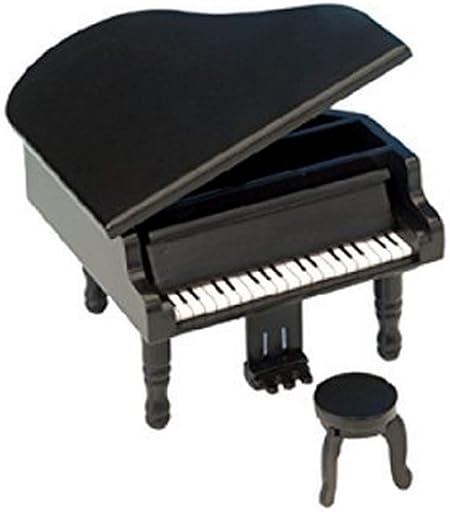 Caja de música (melodía para Elisa), diseño de Piano con Taburete: Amazon.es: Hogar