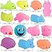 Hicdaw 32PCS Glow in The Dark Squishie Mochi Squishy Toys Mini Kawaii Animal Squishies Stress Relief Toys Seal Cat Pig Elephant Tiger Rabbit Panda Squishies