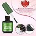 Magic Nail Polish Remover, (2Pcs) Easily & Quickly Removes Soak-Off Gel Polish, Don't Hurt Nails, Professional Non-Irritating Nail Polish Remover-15ml