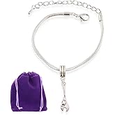 Emerald Park Jewelry Wrench Bracelet | Crescent Wrench Stainless Steel Snake Chain Charm Bracelet