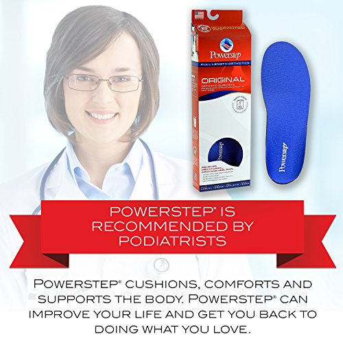 Купить Powerstep Original Full Length Orthotic Shoe Insoles в интернетмагазине Amazon с