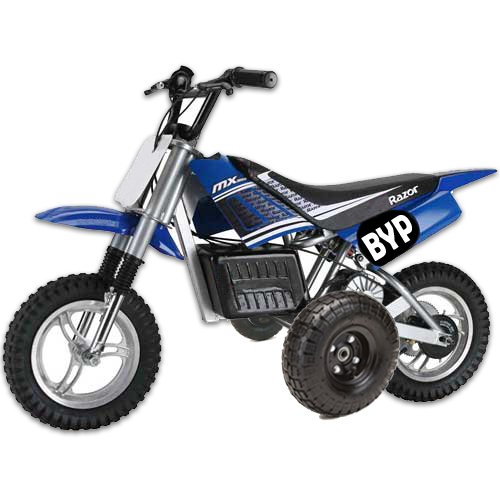 Training Wheels Razor Dirt Bike 500 SET OF RAZOR MX 500 TRAINING