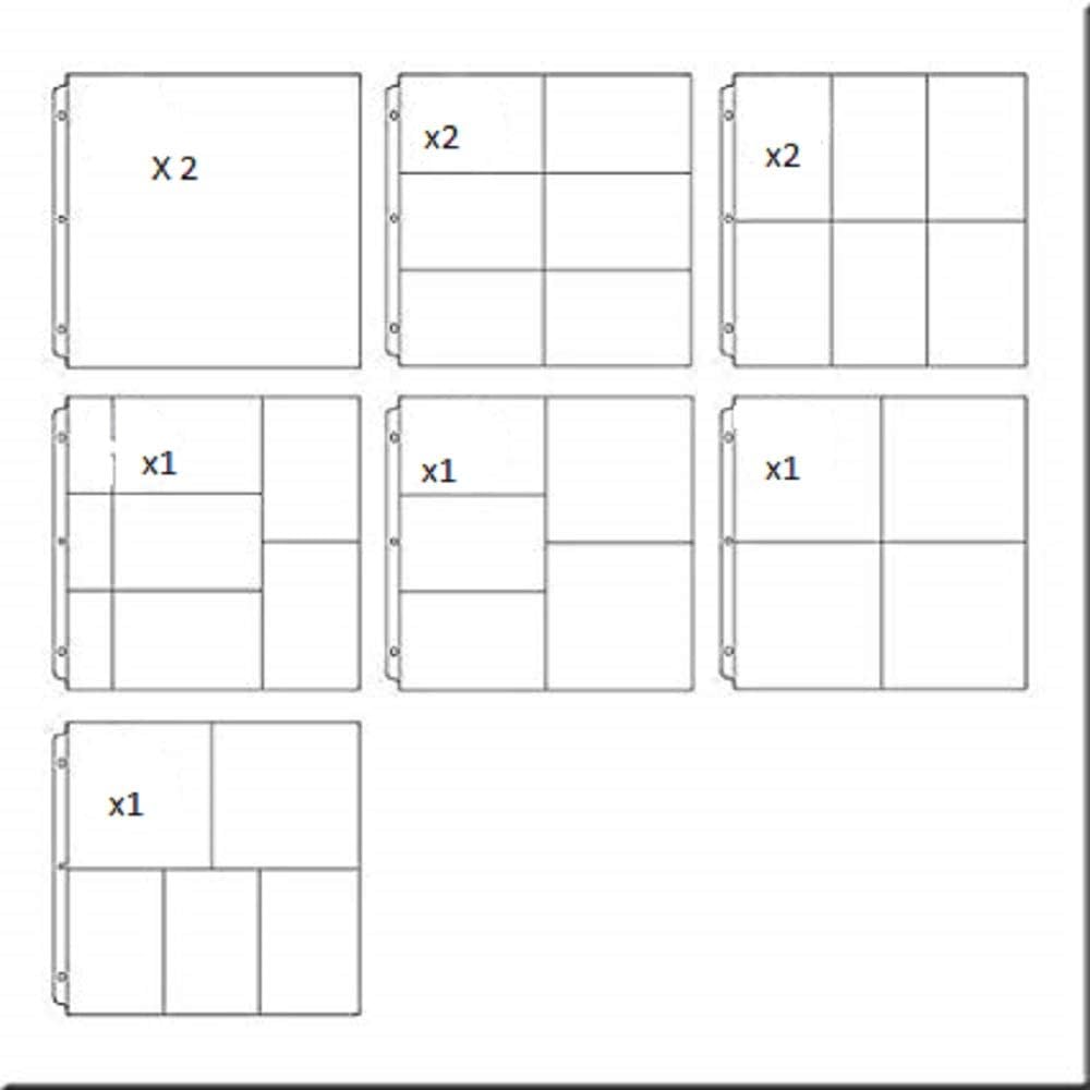 WeRMemoryKeepers 50161-9 12" x 12" Ring Multi-Pack 10 Pack