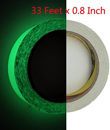 Luminous Tape - 33 ft x 0.8 inch - Glow in the Dark Tape