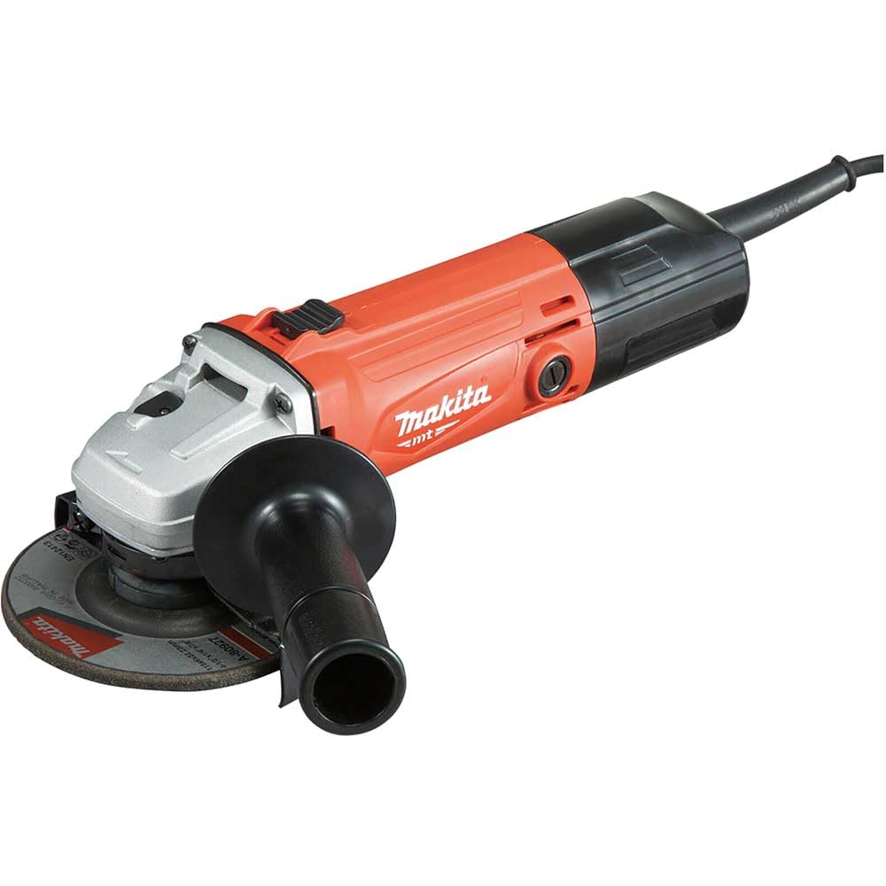Makita M9502R Angle Grinder, Red/Black, 115 mm