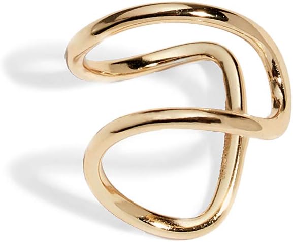 SHASHI Women's Bijou Ear Cuff, Gold, One Size