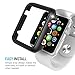 Maxboost Apple Watch 42mm Case [Slim Fit] Premium PC Frame with Anti-Scratch for 42mm Apple Watch Series 3, Series 2, Series 1 / Original 2015, Nike+, Sport, Edition (DO Not Work w/Screen Protector)