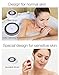 Facial Brush, 3 Speed Sonic Facial Cleansing Brush Syetem, IP66 Waterproof Face Scrubber for Facial and Body Skin Cleansing with 3 Brush Heads