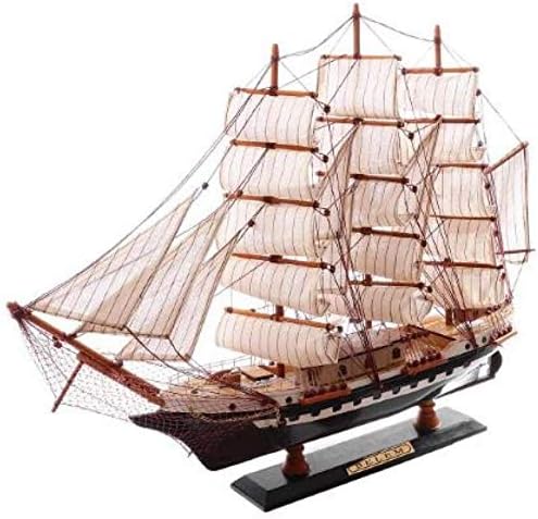 モデル船のリビングルームの装飾ケムヨットモデル木製ヨットモデルセーリングdiy船