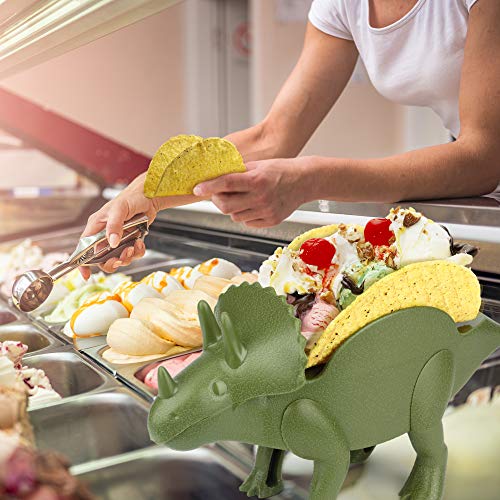 Funwares-TriceraTaco-Ultimate-Dinosaur-Stand-Holds-2-Top-Rated-Novelty-Taco-Holder